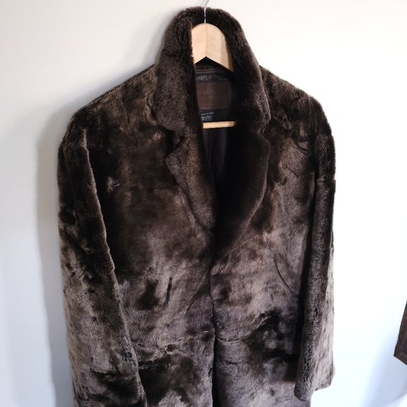 Prada mens 100% leather coat jacket - Picture 12 of 14